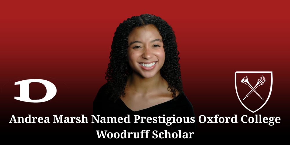 Andrea Marsh Named Prestigious Oxford College Woodruff Scholar