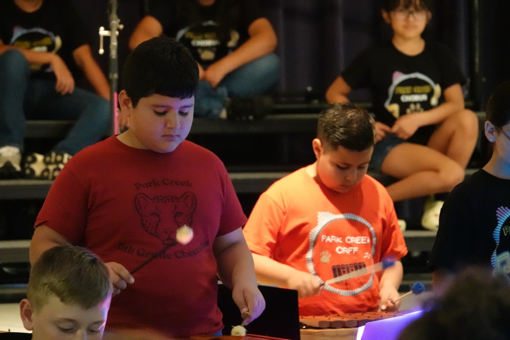 Park Creek Orff and Chorus Concert pictures