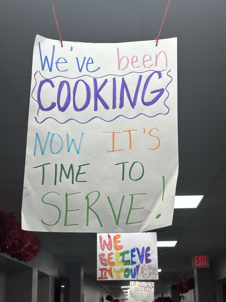 motivational sign for milestones test 