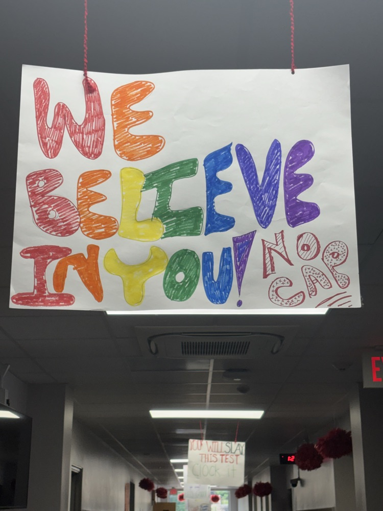 motivational sign for milestones test 