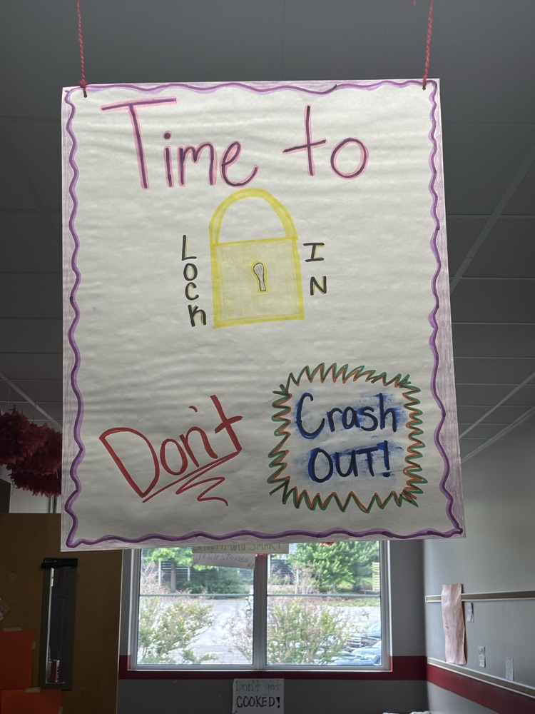 motivational sign for milestones test 