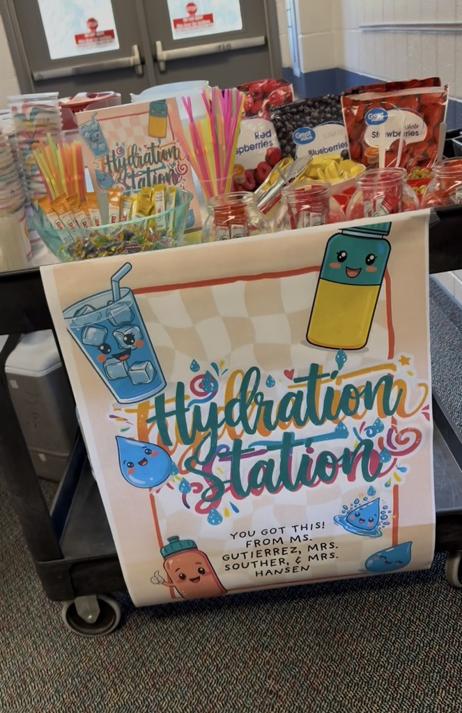 cart for hydration station