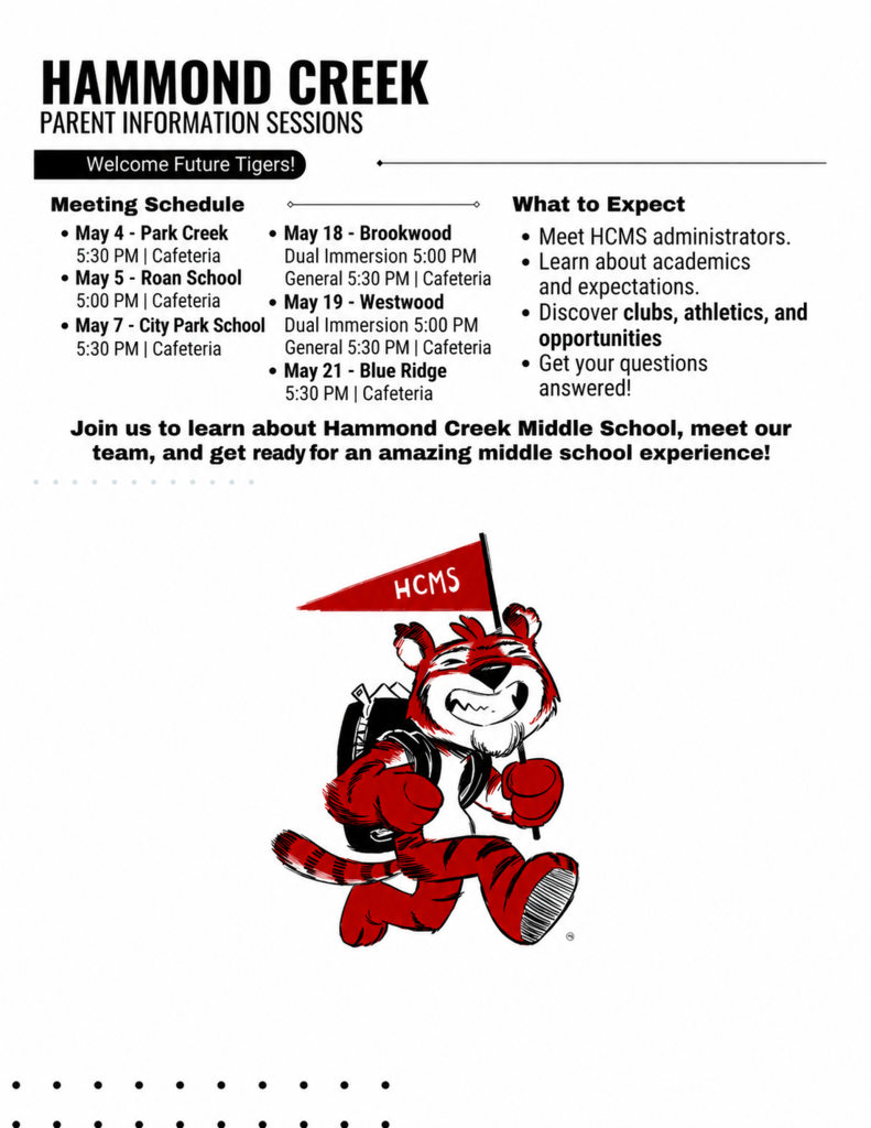 HCMS Family Night Graphic 