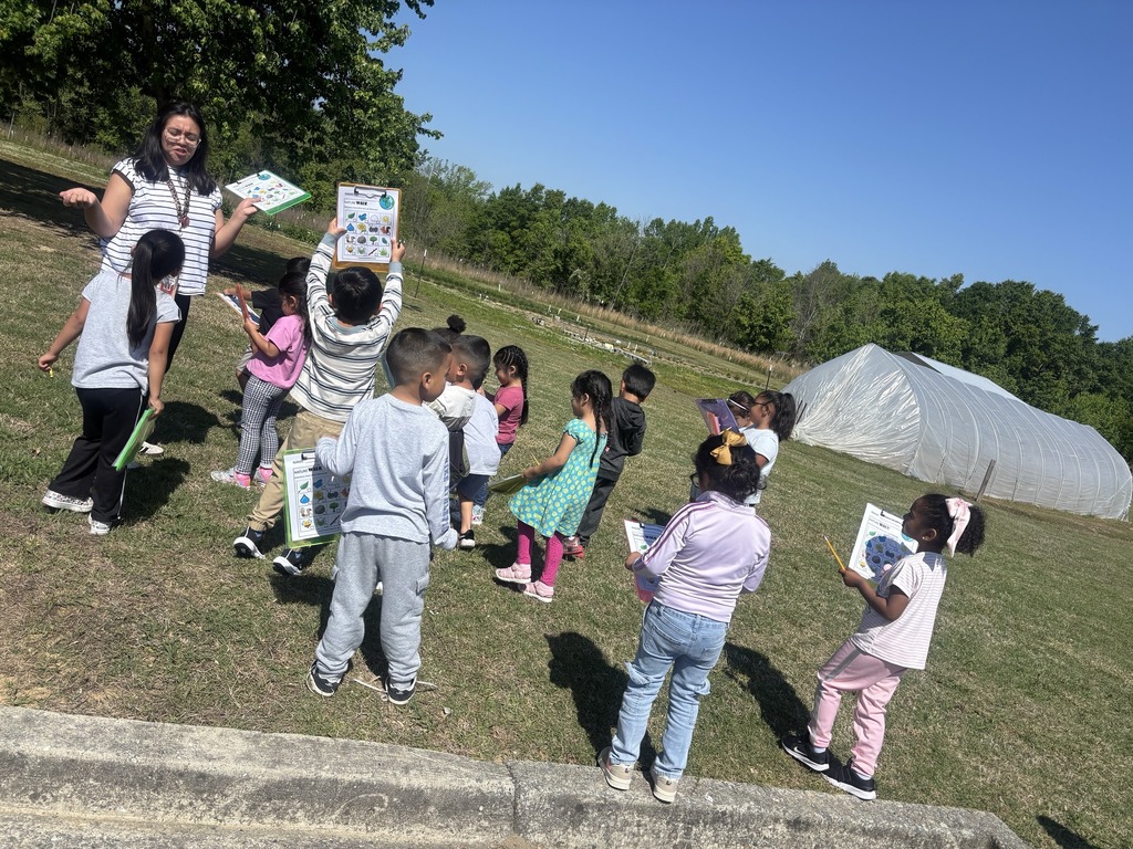 Photos of students and staff participating in Earth Day 2026