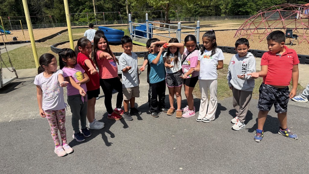 Photos of students and staff participating in Earth Day 2026