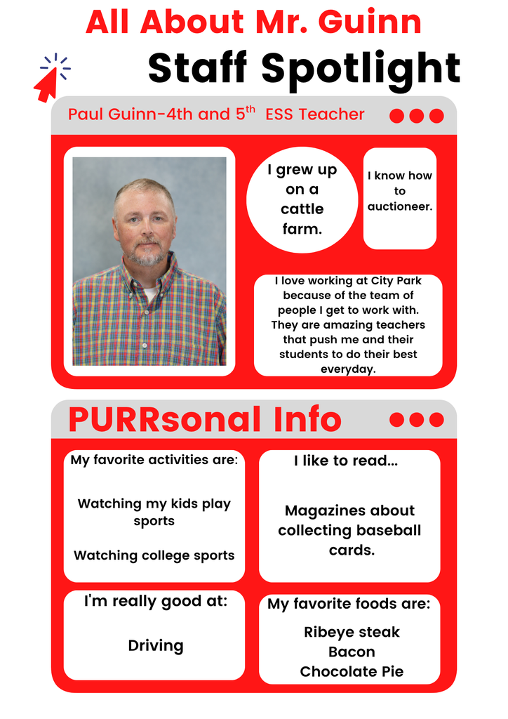 Staff Spotlight infographic 