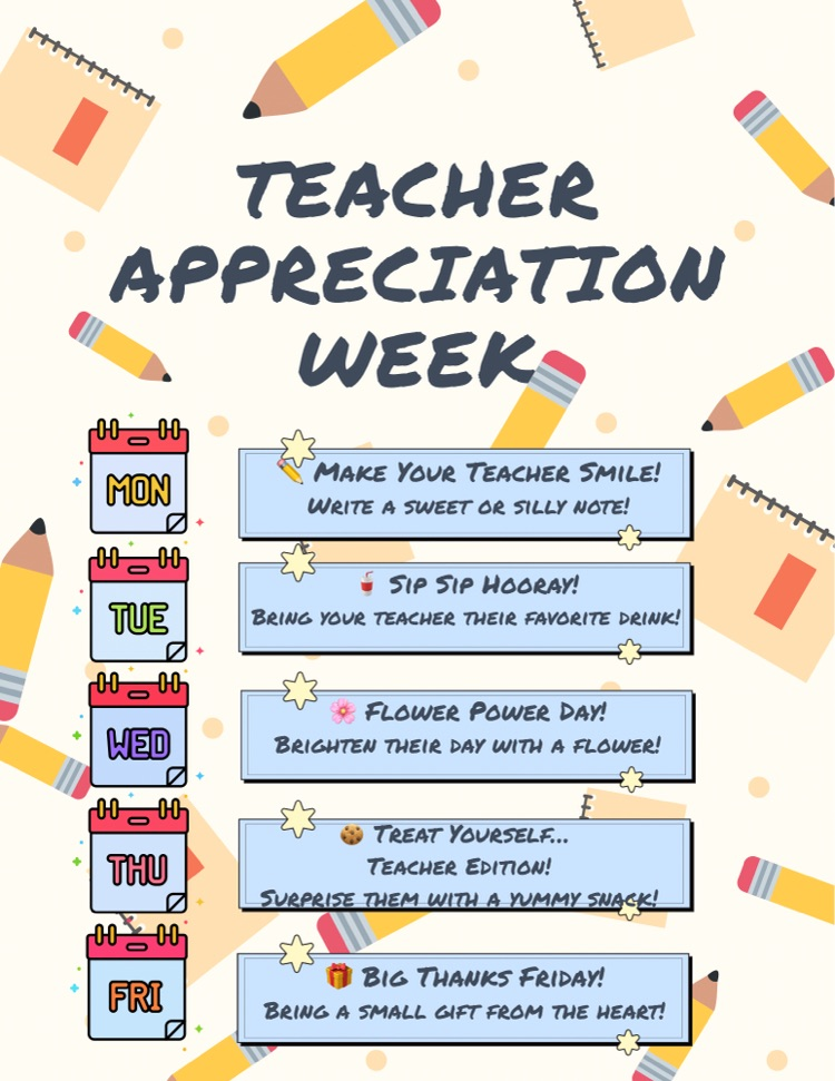 teacher appreciation week flyer 
