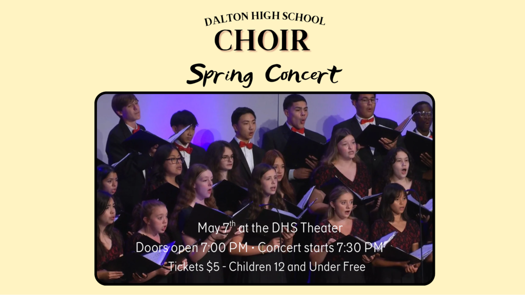 Chorus spring concert may 7 7pm