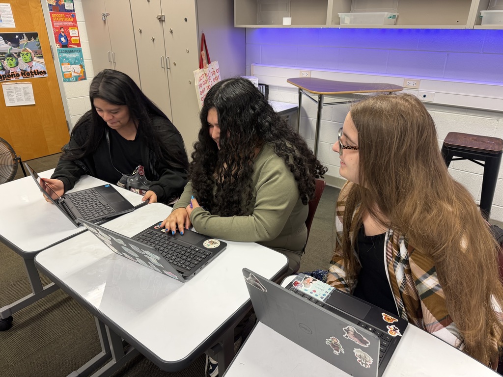 students working on computers