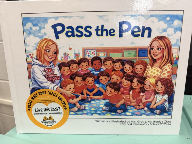 photo of kindergarten publishing party 
