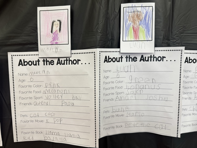 photo of kindergarten publishing party 