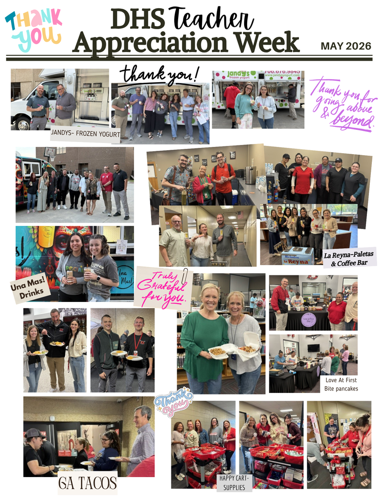 DHS teacher appreciation week photos