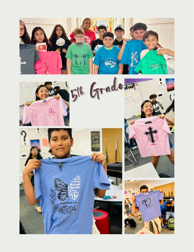 5th grade Market Day collage picture