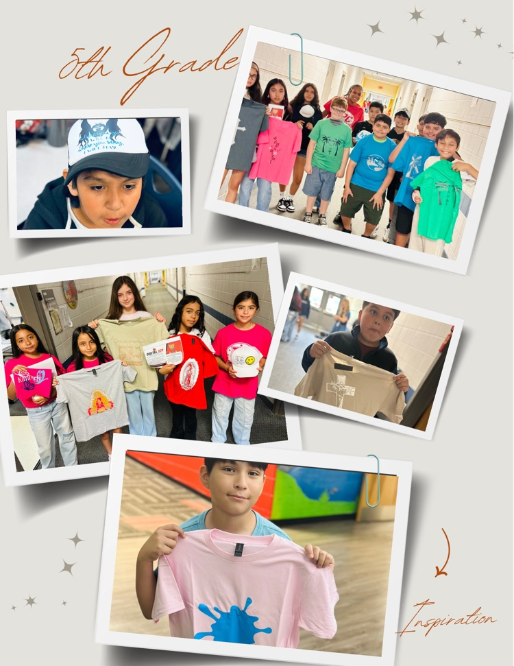 5th grade Market Day collage picture
