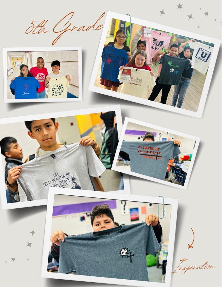 5th grade Market Day collage picture