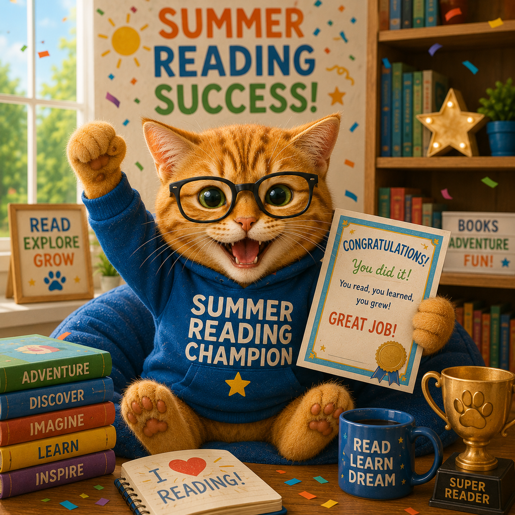 summer reading success graphic 