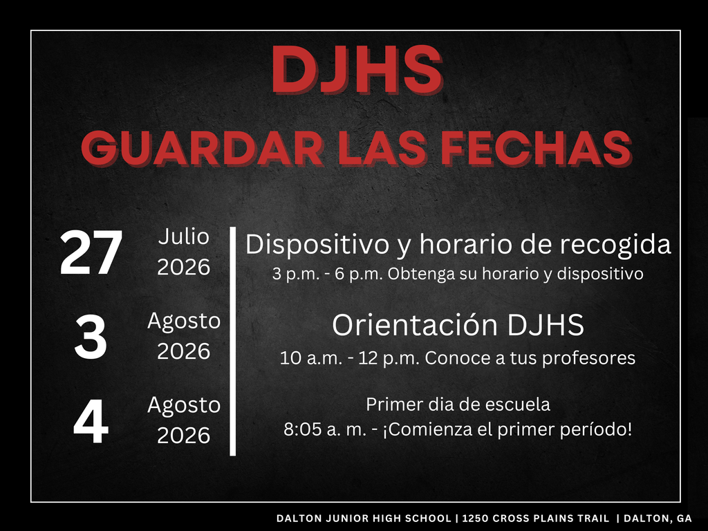 DJHS GUARDAR LAS FECHAS