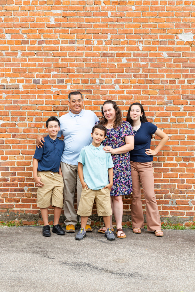 family poses