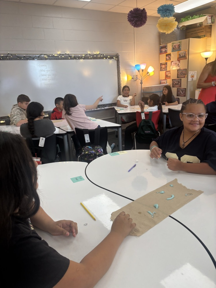 students in classroom working together