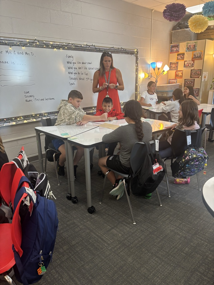 students in classroom working together