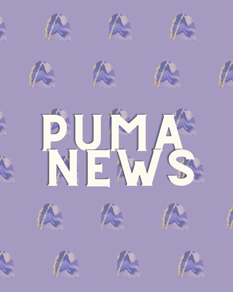 puma news on a purple background