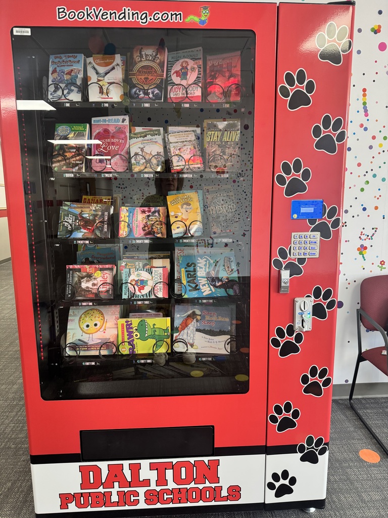 Dalton Reads Book Vending Machine 