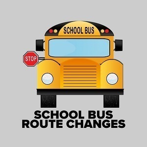 school bus route changes image