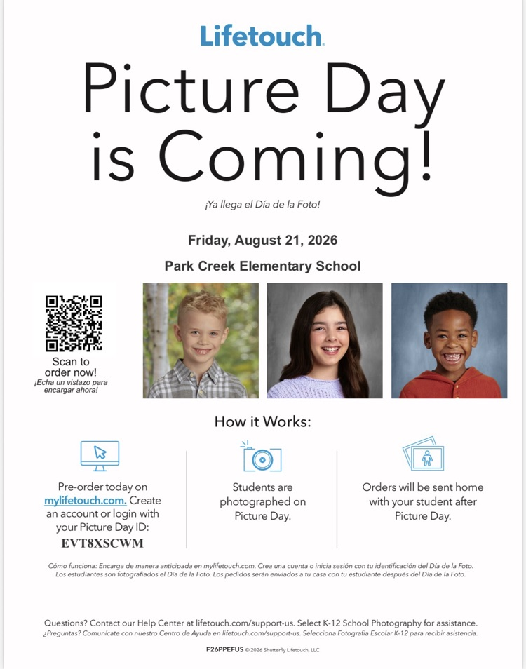 Lifetouch picture day flyer