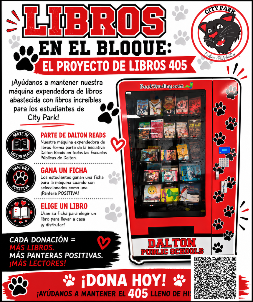 Books on the Block vending machine restock fundraiser