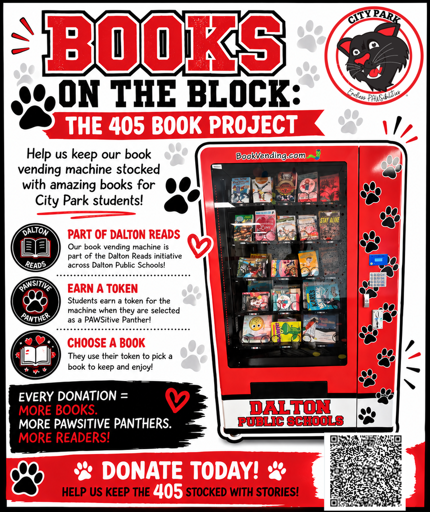 Books on the Block vending machine restock fundraiser