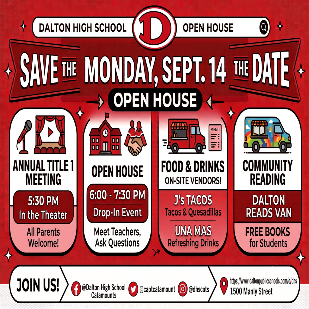 Open House September 14 5:30-7:30pm