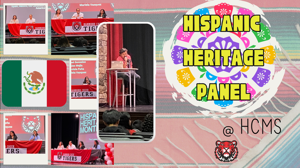 Learning from Our Community During Hispanic Heritage Month ❤️🌎  As part of our Hispanic Heritage Month celebration, HCMS students had the opportunity to hear from a community panel and learn from the experiences, stories, and perspectives shared by our guests.  Our panel featured:  Ana Karen Ruiz Erik Zamora Jose Zamora Miguel Gonzalez Alex Mejia Faviola Pena Mariela Vazquez  With our awesome host, Marcos Rojo, guiding the discussion!  Students explored the significance of Hispanic Heritage Month, which celebrates the cultures, histories, and contributions of Americans whose ancestors came from Spain, Mexico, the Caribbean, and Central and South America.  It was a meaningful opportunity for students to learn, ask questions, and connect classroom learning with real-world experiences.