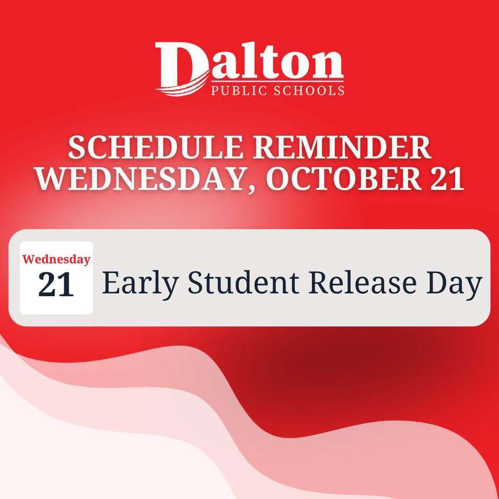 Early Release Flyer on October 21