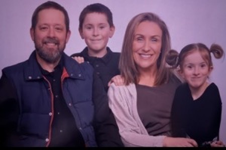 smiling family