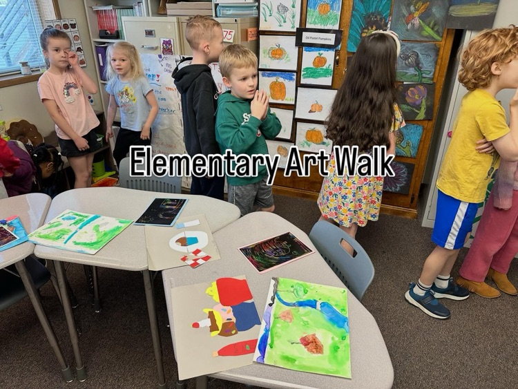 we have some talented art students in our elementary classes