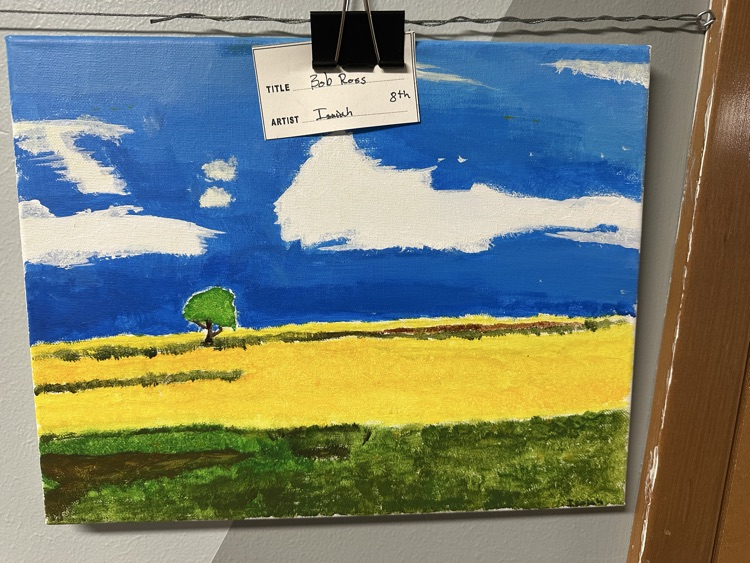 we have some talented art students in our elementary classes