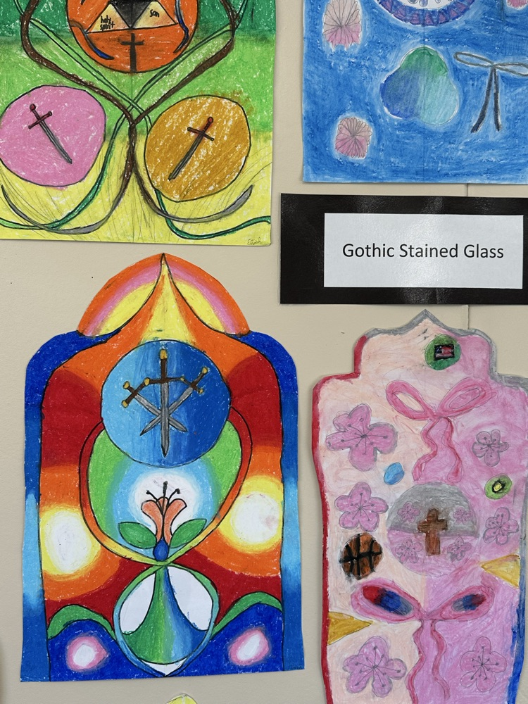 we have some talented art students in our elementary classes