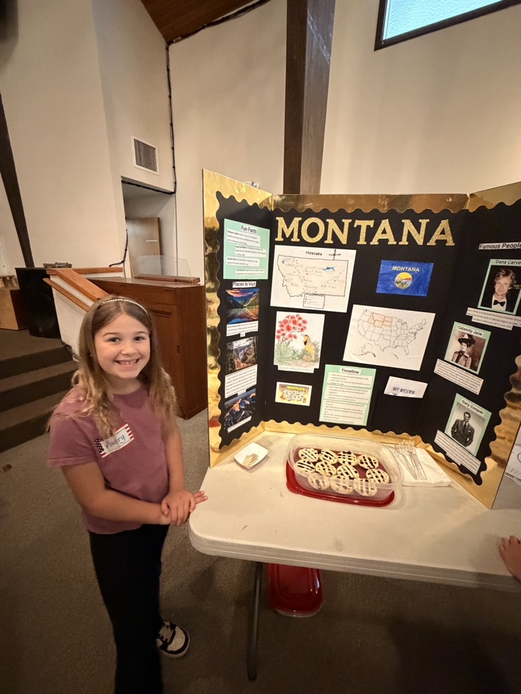 Third Grade Annual State Fair!