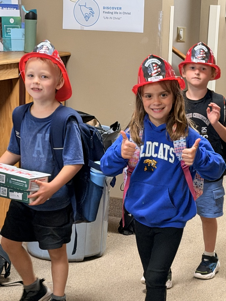 Elementary students in May