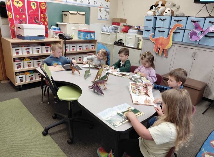 Elementary students in May