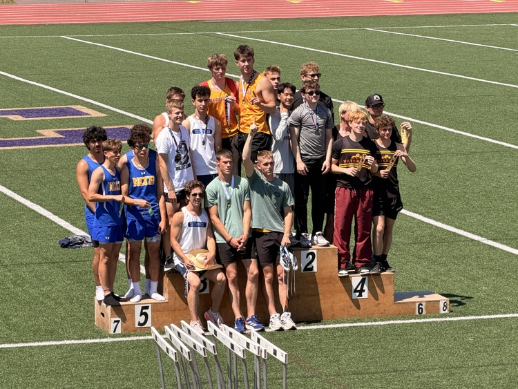 Collected some hardware, set three district meet records and sending 12 athletes onto state in 15 events!