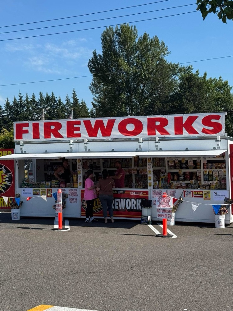 America celebrates 250 years tomorrow! Support our high school athletic teams by purchasing fireworks at our stand in the Damascus Safeway parking lot.