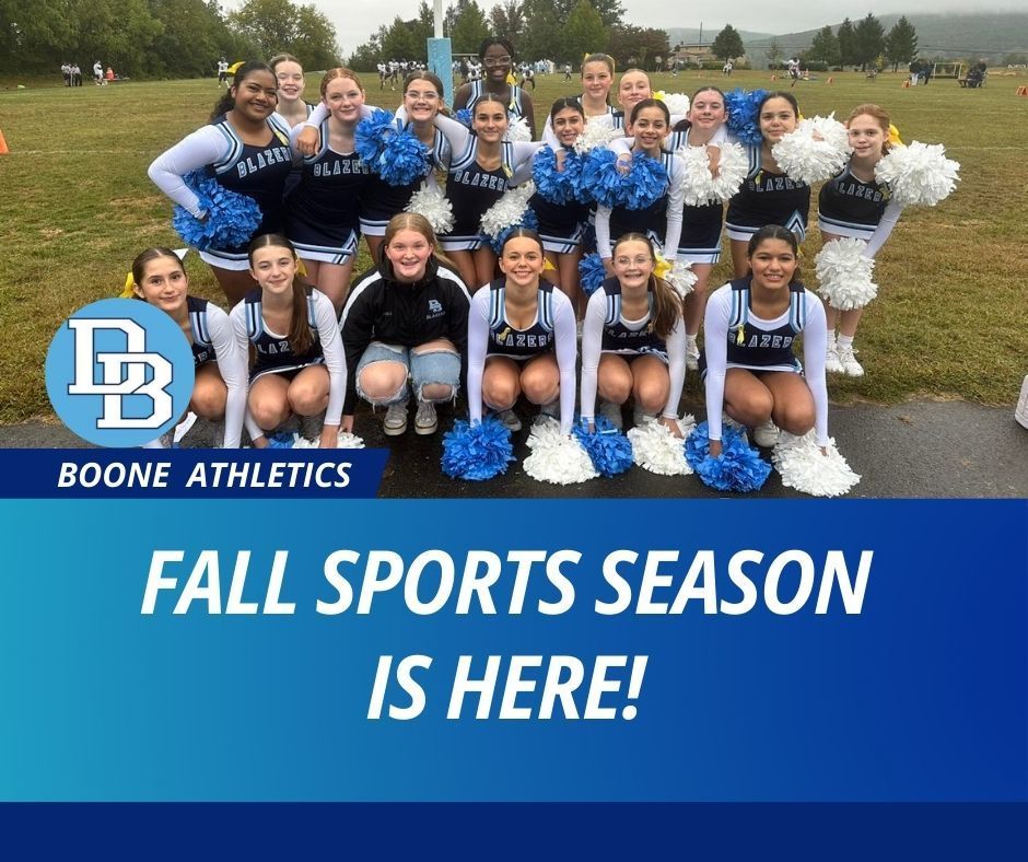 Boone Athletics Fall Sports Season is Here!