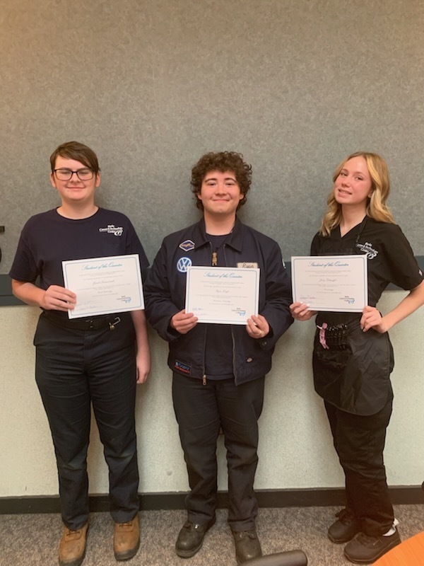 BCTC nominees for Student of the Quarter!