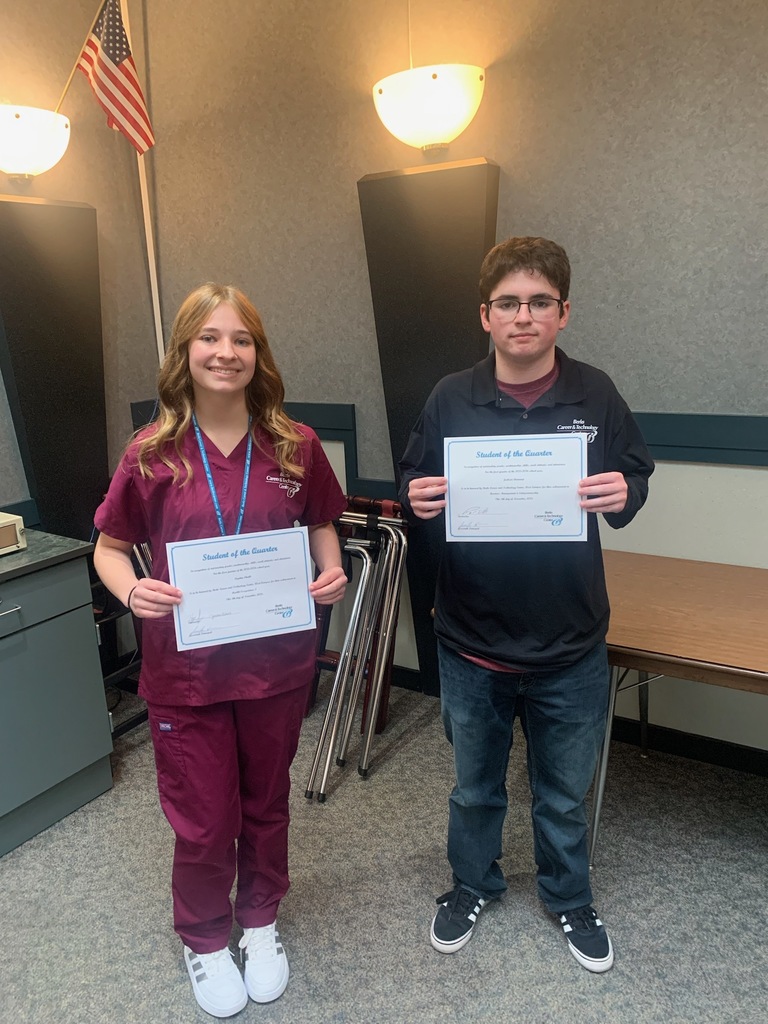 BCTC nominees for Student of the Quarter!