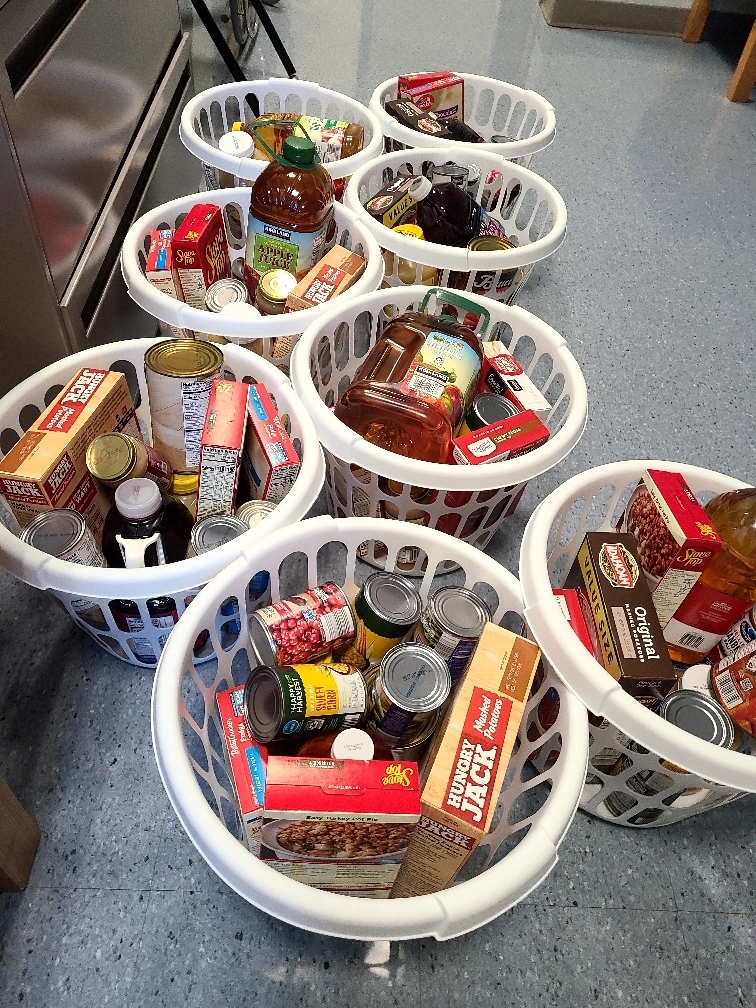 Thanksgiving baskets