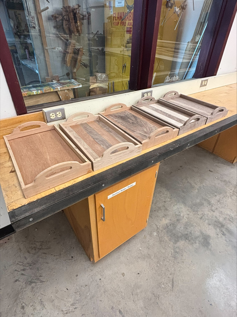 Picture of wooden trays