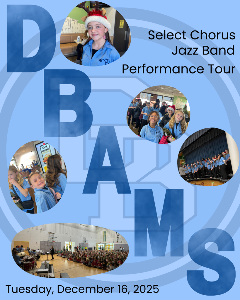 DBAMS Select Chorus Jazz Band Performance Tour Tuesday, December 16, 2025