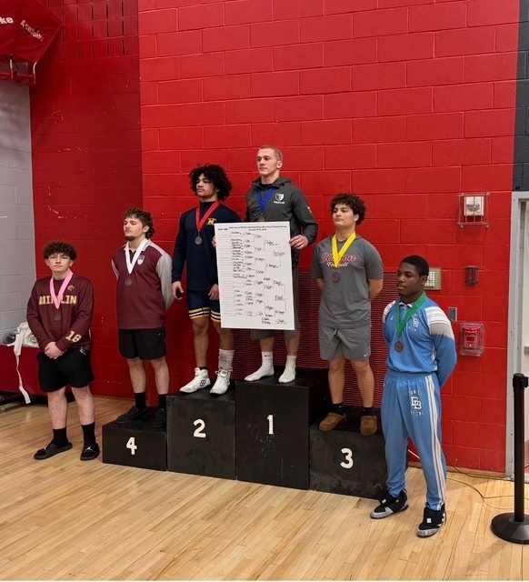 Mason Murphy, freshman, 6th place at 189