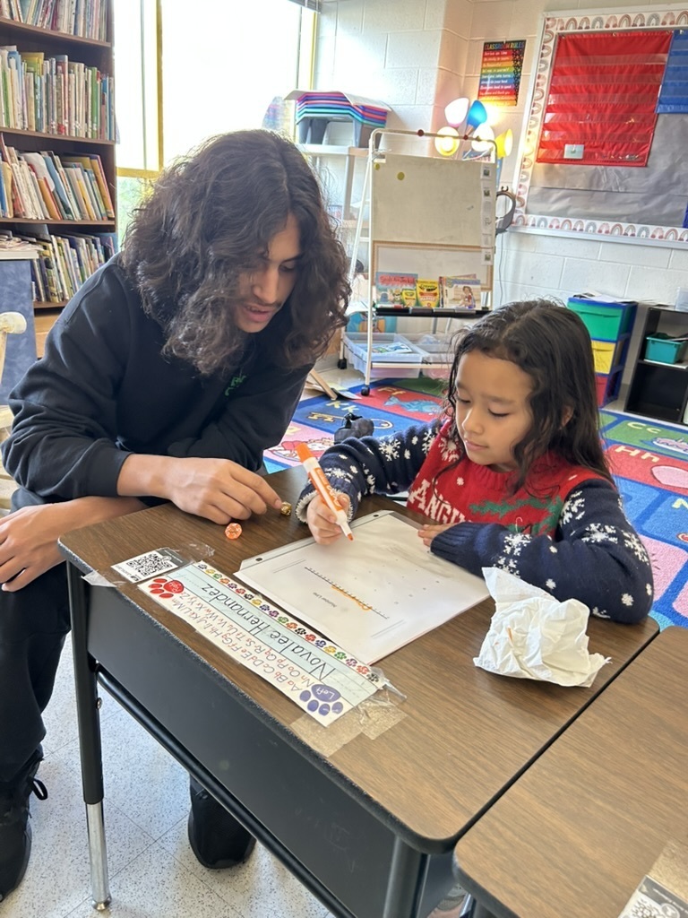 MS students at the PC